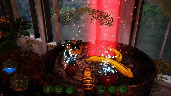 蜜蜂群体在蜂巢中忙碌工作的场景，细节丰富