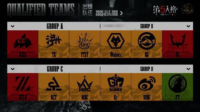 D组战队比赛瞬间，选手们正在进行紧张对抗