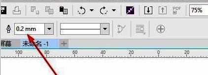 鼠标松开时形成三点曲线结构示意图