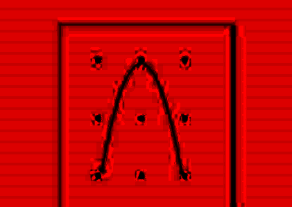 最终完成的抛物线效果图