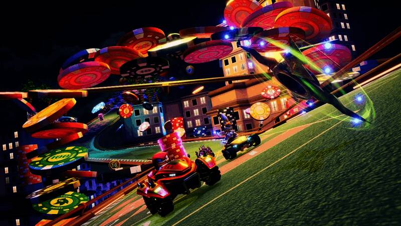 赛车定制界面展示，包括涂装、贴纸与材质选项