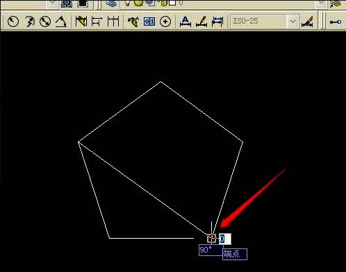 五角星线条进一步完善，整体结构逐渐显现