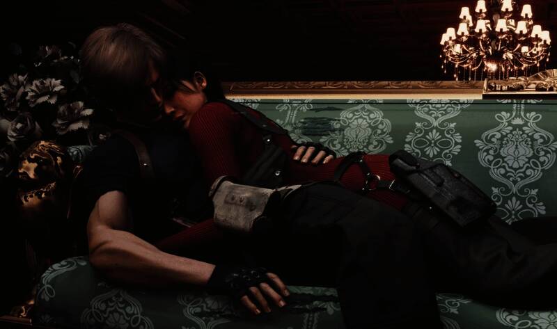 游戏内战斗场景局部展示，地面散落着弹壳与破损设备，充满紧张感