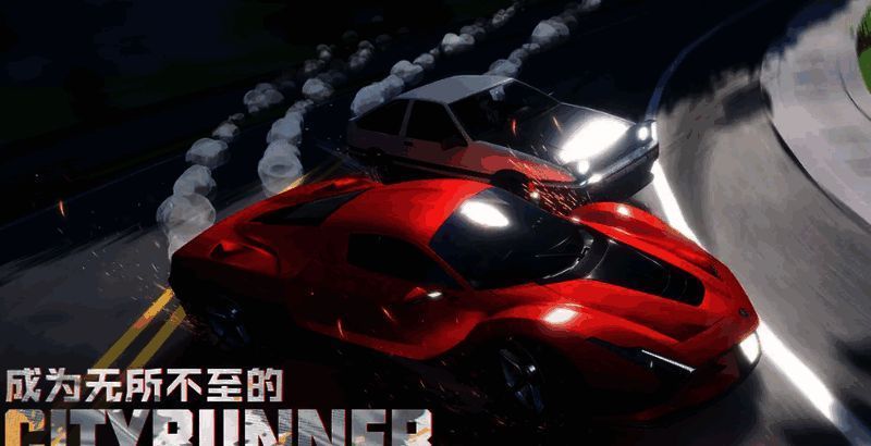 雨夜校园场景中的彩蛋互动，角色在雨中奔跑触发隐藏事件