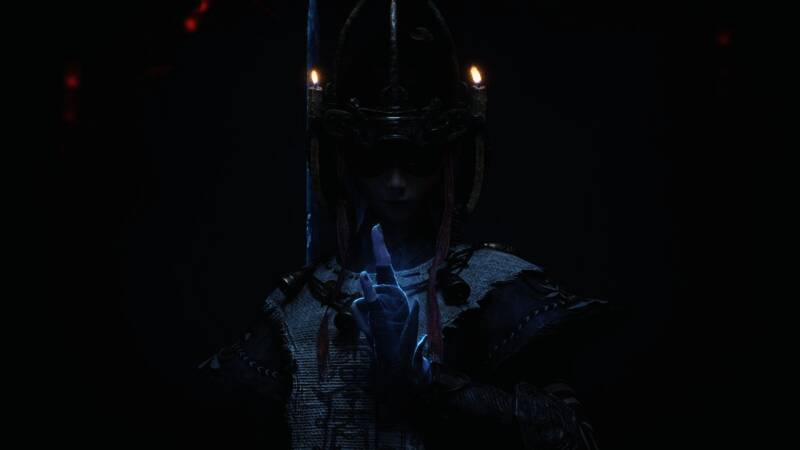 游戏战斗场景画面，展现高画质下的动作细节与特效渲染