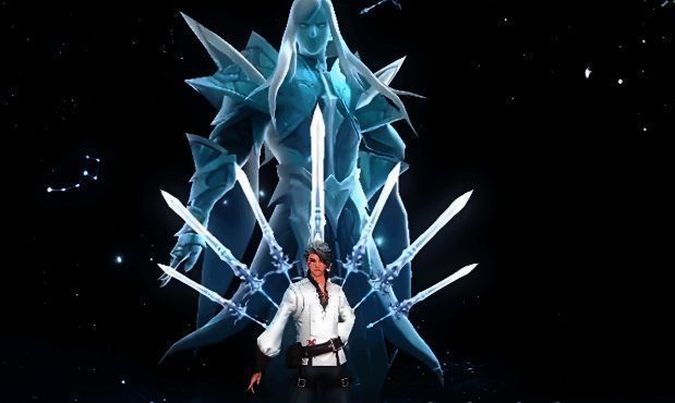 七杀剑角色在战斗中牺牲部分防御换取更高输出的画面展示