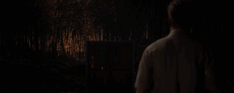 《Fear The Timeloop》游戏封面画面，黑暗风格搭配时间循环主题