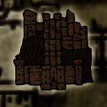 主城内部结构展示Boss战场景及小怪分布情况