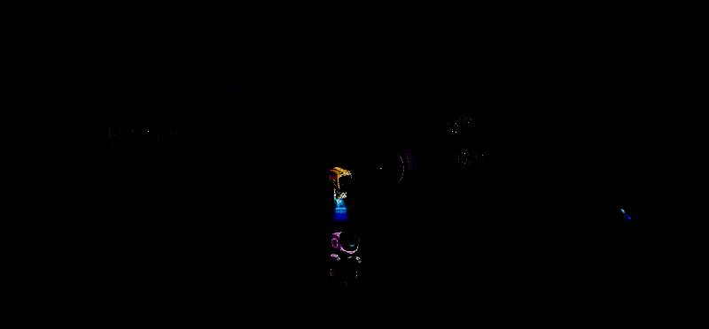 吉娜正在复原暗室环境