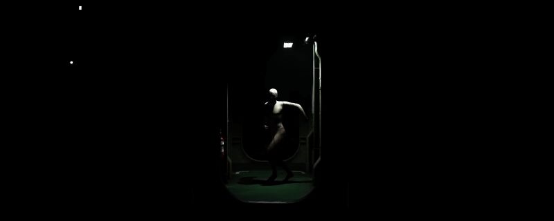 死亡搁浅2游戏内惊悚CG画面，一位神秘人物正在进行诡异舞蹈