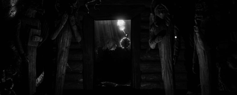 《独眼利霍》游戏场景截图，昏暗风格下的诡异氛围展现