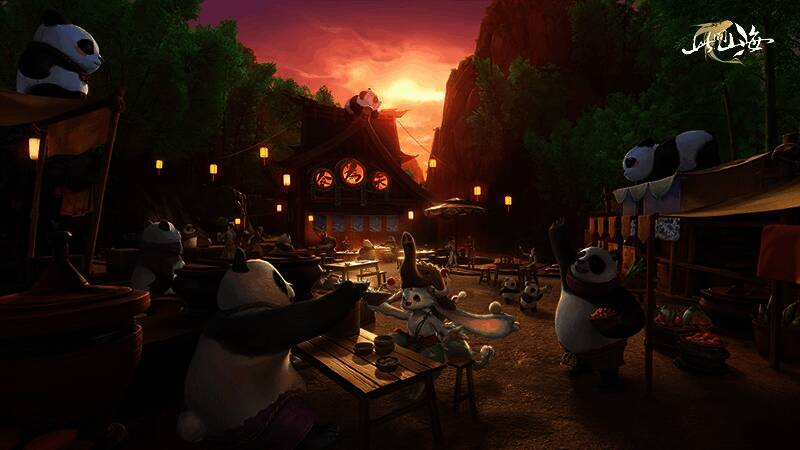 玩家投票选出的游戏图标展示，色彩斑斓充满东方韵味