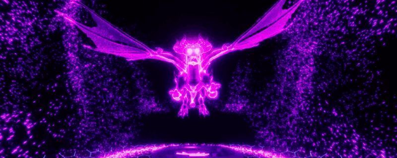 游戏《旋刃流影》角色战斗场景，画面中展示了高速旋转的武器与炫目的光影特效