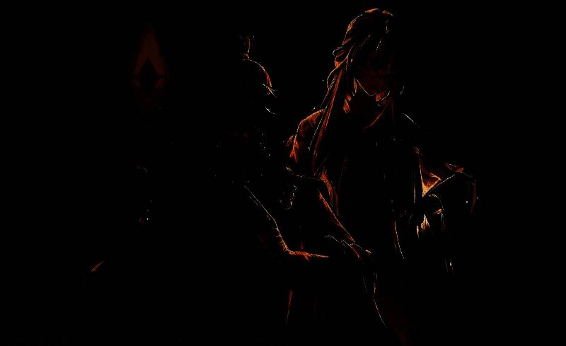 道诡异仙联动角色李火旺与白灵淼在剧情中出现的画面