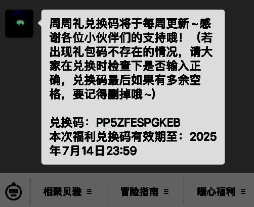 限时兑换码倒计时提示页面