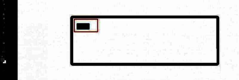 多组圆角矩形组成的复杂按键布局