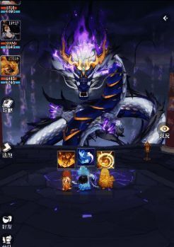 灵兽图鉴界面展示紫品和蓝品灵兽对比