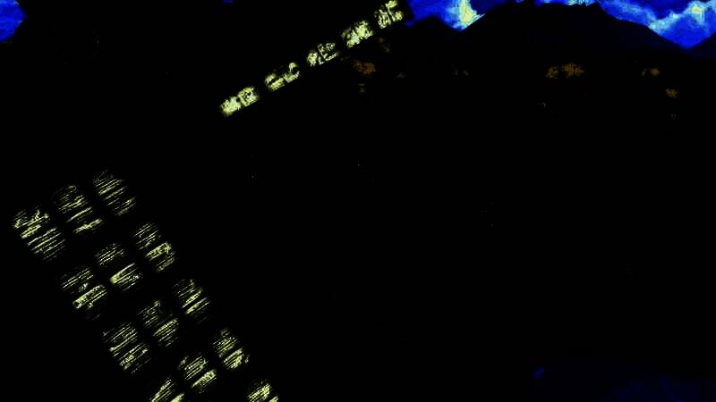 马诺利亚村风景图，绿色田野中矗立数座风车，村庄宁静祥和