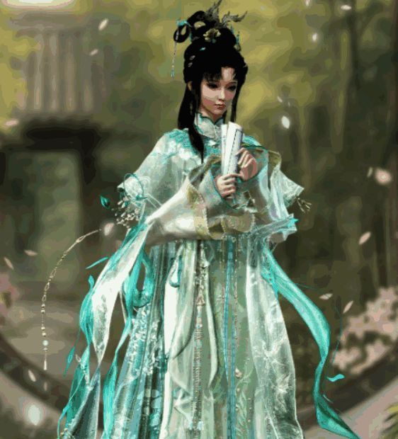 “太虚玉瑛”与“阆苑绛仙”时装展示，仙气缭绕，如梦似幻