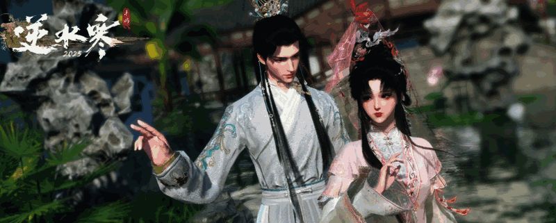 “曲韵红楼”副本场景截图，展现大观园内的战斗与探索元素