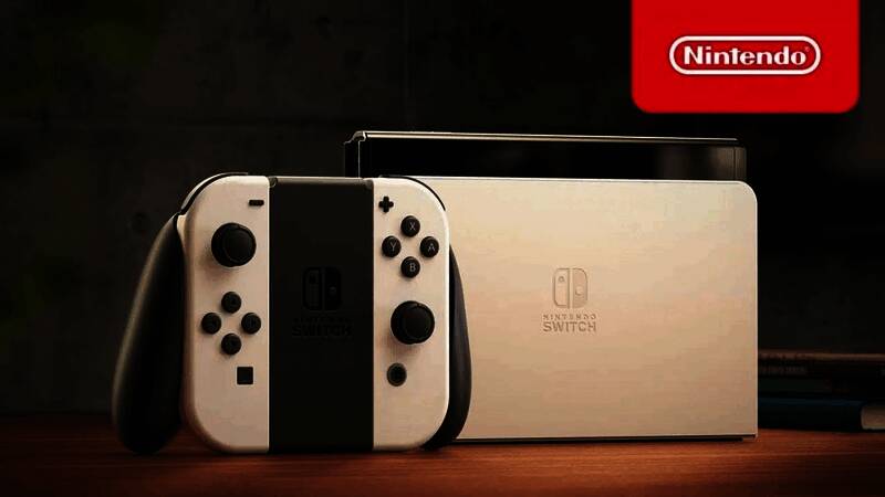 任天堂Nintendo Switch 2主机展示图，突出其向下兼容特性