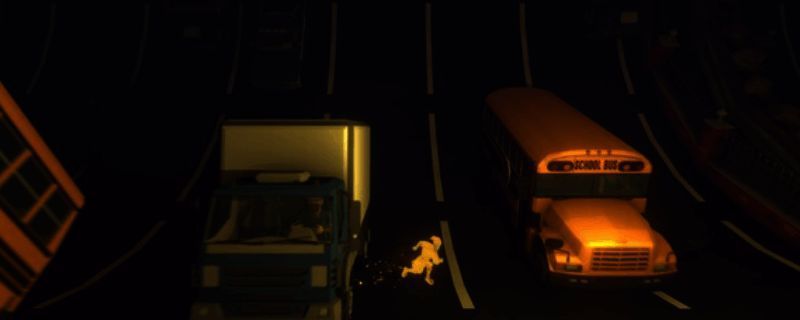 《穿越梦魇》游戏封面图，展现神秘黑暗风格的冒险世界