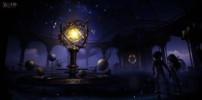 公共地图中玩家进行舞蹈与互动的欢乐场景