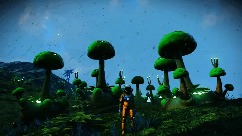 玩家在远征模式中通过通讯站进行互动的界面展示