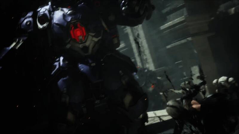 战斗场景中角色施展技能，光效绚丽，场面震撼