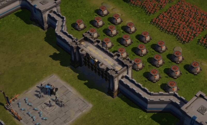 第二关陷阱布局图，展示房间引诱与出口封锁设计