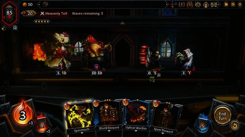 《怪物火车2》策略卡牌对战画面展示