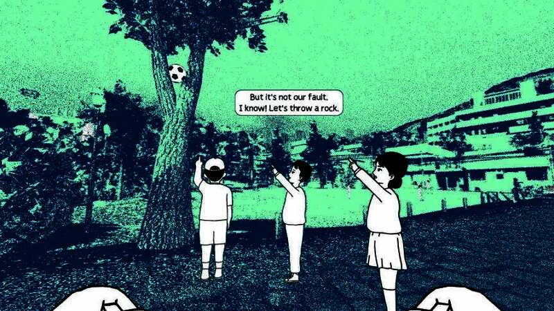 《街头足球》动感十足的比赛画面展示