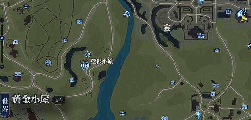 史莱克学院文献区平台悬浮碎片示意图