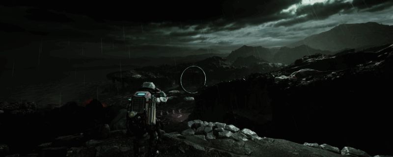 游戏中角色在营地公园中交谈的场景，背景为温馨的户外环境，角色表情认真