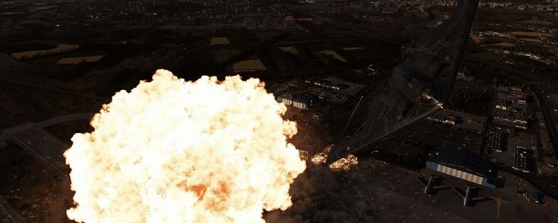 《断箭》游戏中激烈的城市战场景，士兵与装甲车辆在街头展开近距离交火