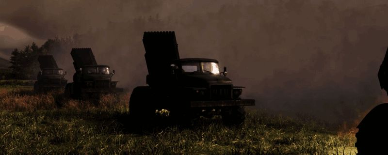 《断箭》中据点防守时的单位部署示意图，展示了狙击手、防空车、STT等单位的站位分布