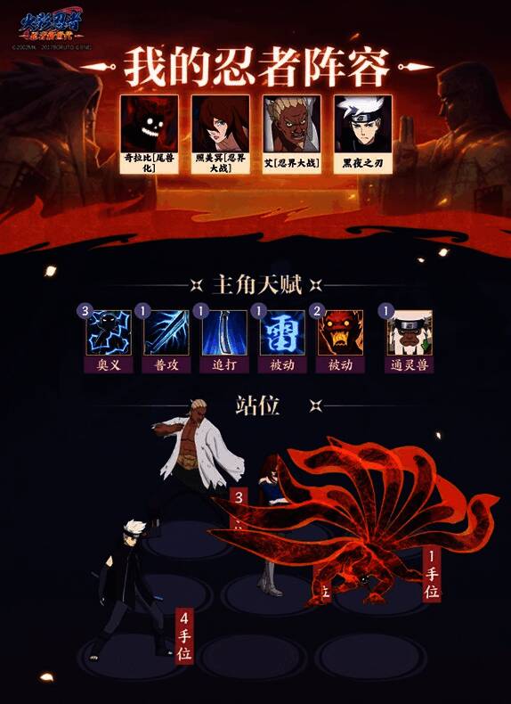 高筹码阵容二，展现了奇拉比、艾、照美冥组成的强力队伍