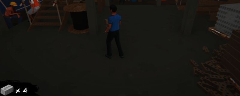 游戏主视觉图，展示餐厅经营与角色互动场景