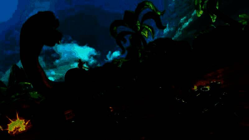 游戏开发团队工作场景示意图，展示多人协作开发流程