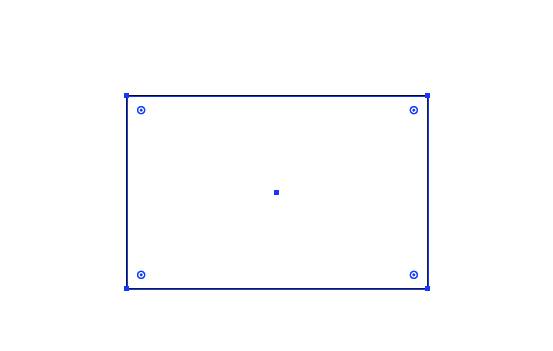 使用矩形工具在画布上进行绘制的过程截图