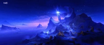 原神新地图场景展示，挪德卡莱地貌与建筑风格一览无遗