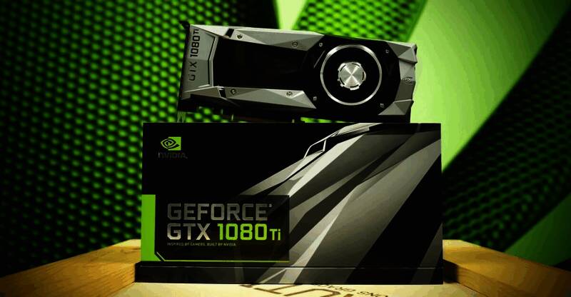 英伟达显卡产品线展示图，突出不同架构与系列