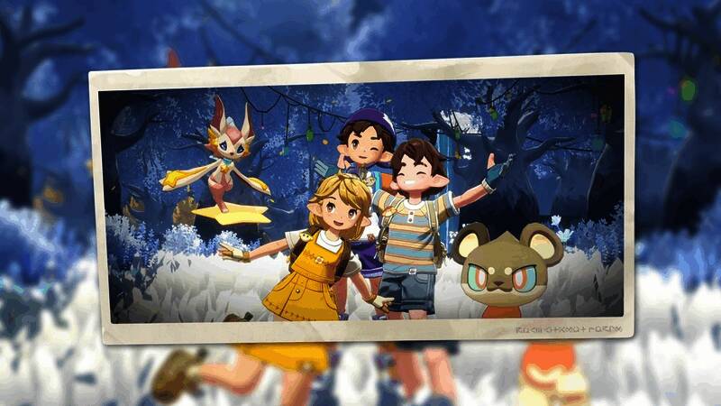 战斗场景展示，玩家与精灵协同作战对抗强敌