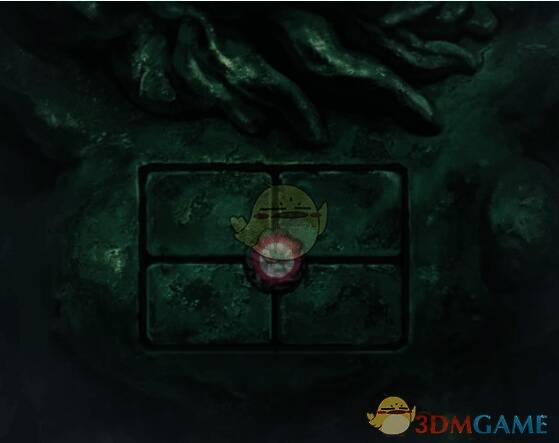 聂莫黎手持剪刀制作道具，背景为阴森山洞环境