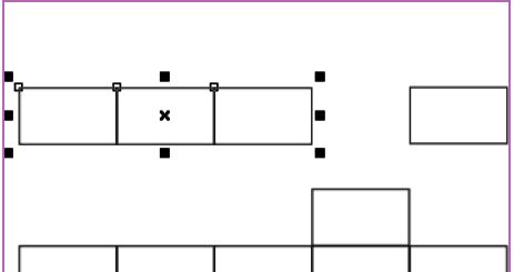 CorelDraw2020完成打散后的最终效果展示