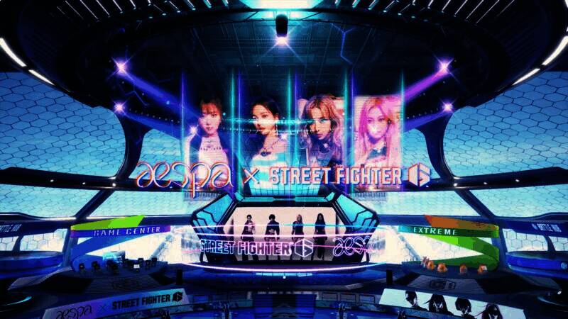 游戏内赠送的限定称号、镜框与背景展示图，风格极具未来感与潮流气质