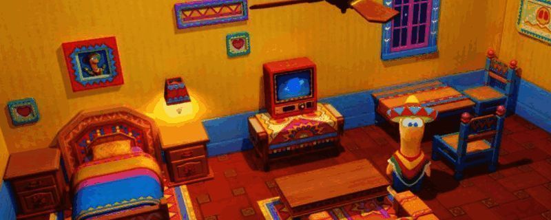 《星绘友晴天》游戏主界面展示，界面风格清新可爱，充满卡通元素