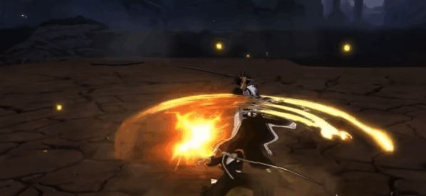 游戏内合成成功动画画面，角色形象逐渐显现并伴随光效