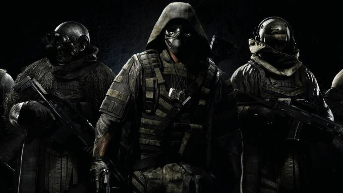 《幽灵行动》新作概念图，展示游戏中的战术作战场景