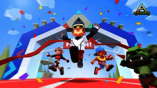 玩家参与标枪投掷比赛，现场气氛热烈，观众欢呼不断